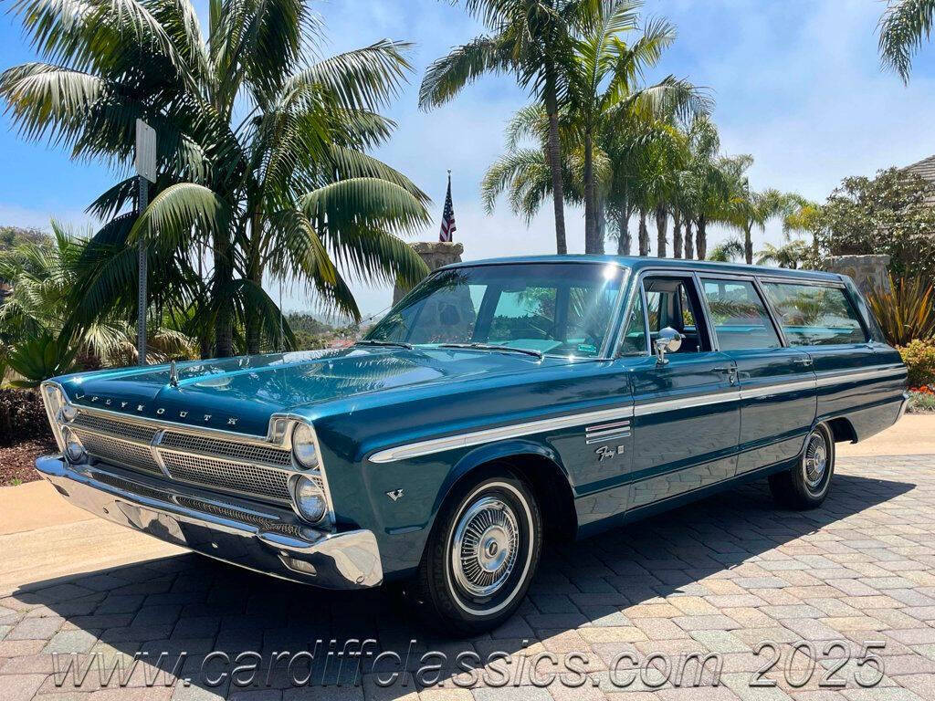 Plymouth-Fury-iii-station-wagon-1965-Blue-Blue