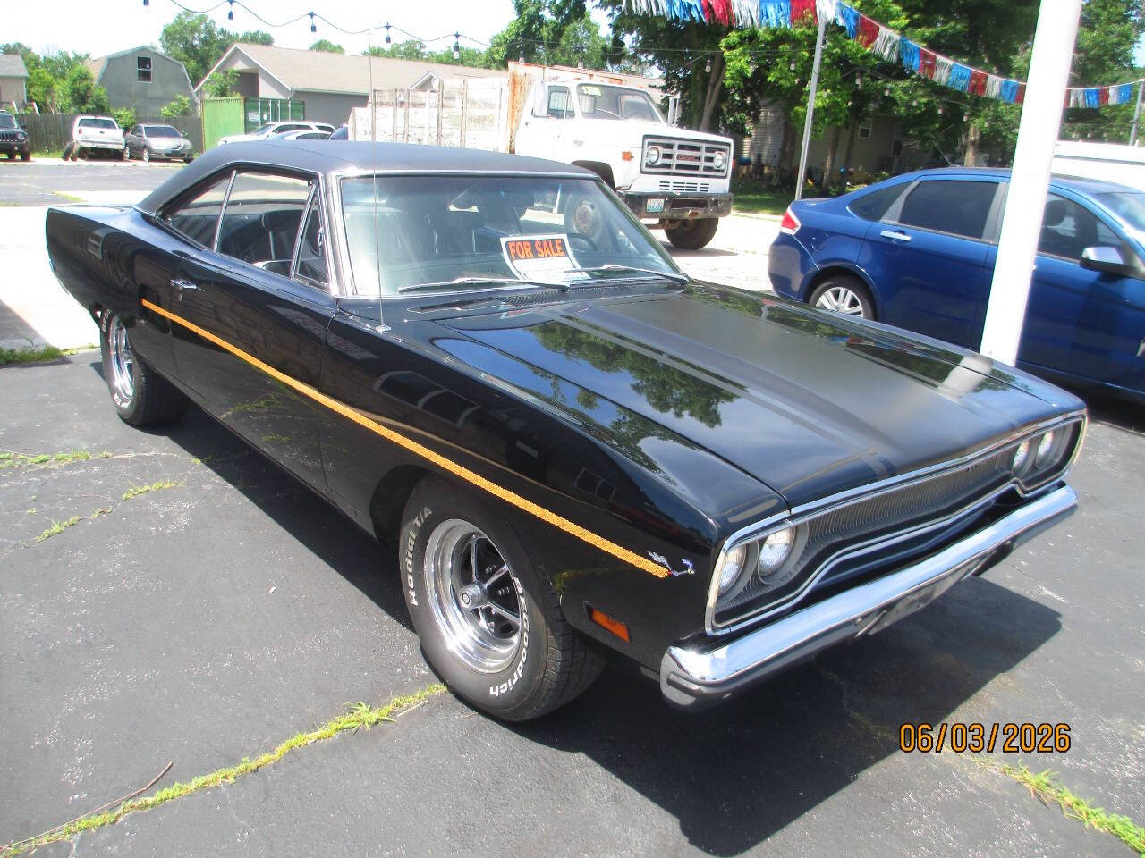 Plymouth-Roadrunner-1970-Black-Black