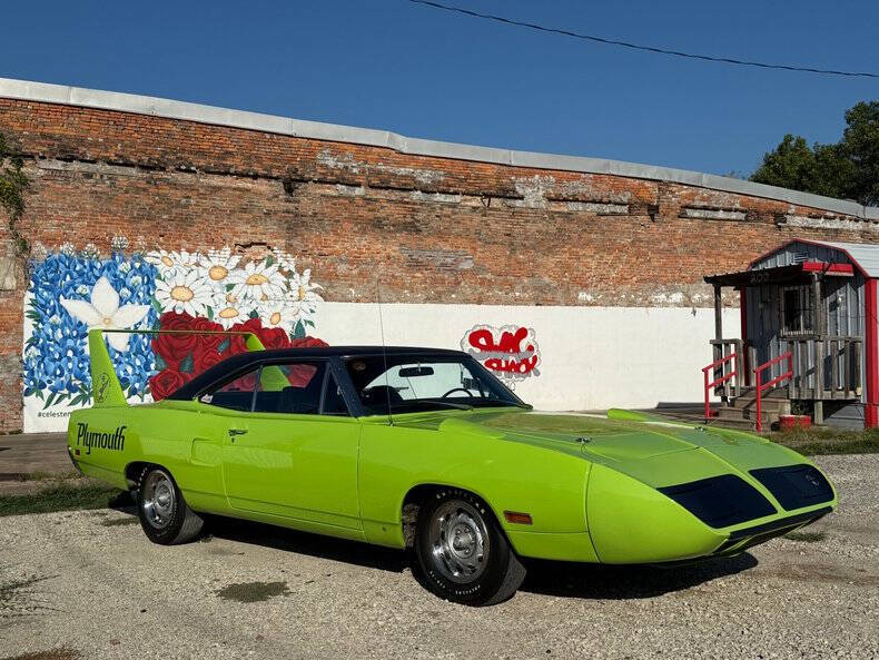 Plymouth-Superbird-1970-Green-Black