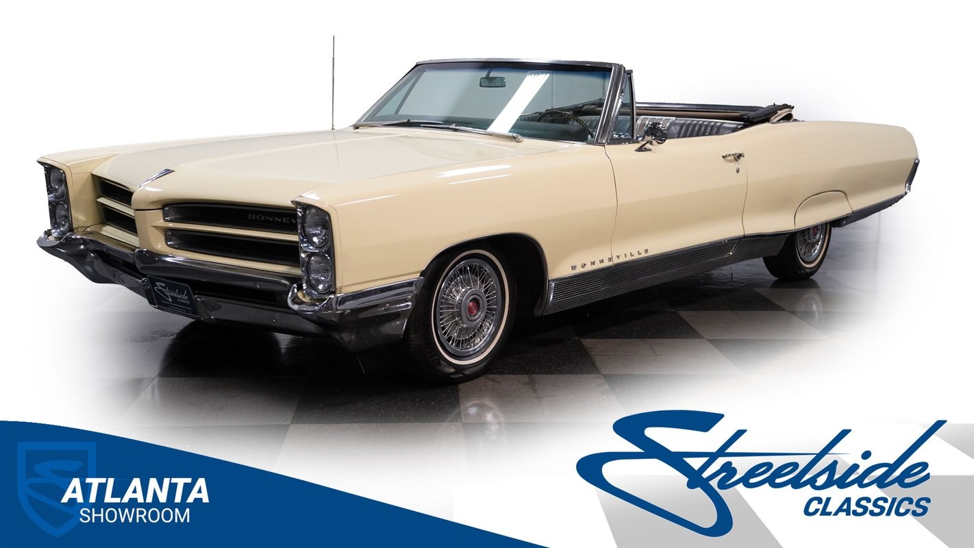 Pontiac-Bonneville-1966-Convertible-Black