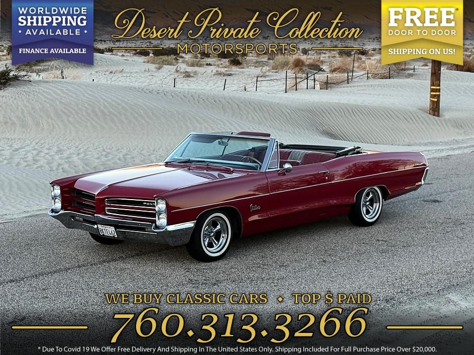 Pontiac-Catalina-1966-Convertible-Red