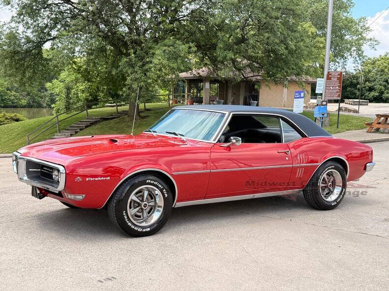 Pontiac-Firebird-1968-Solar-Red-Black Pontiac-Firebird-1968-Solar-Red-Black