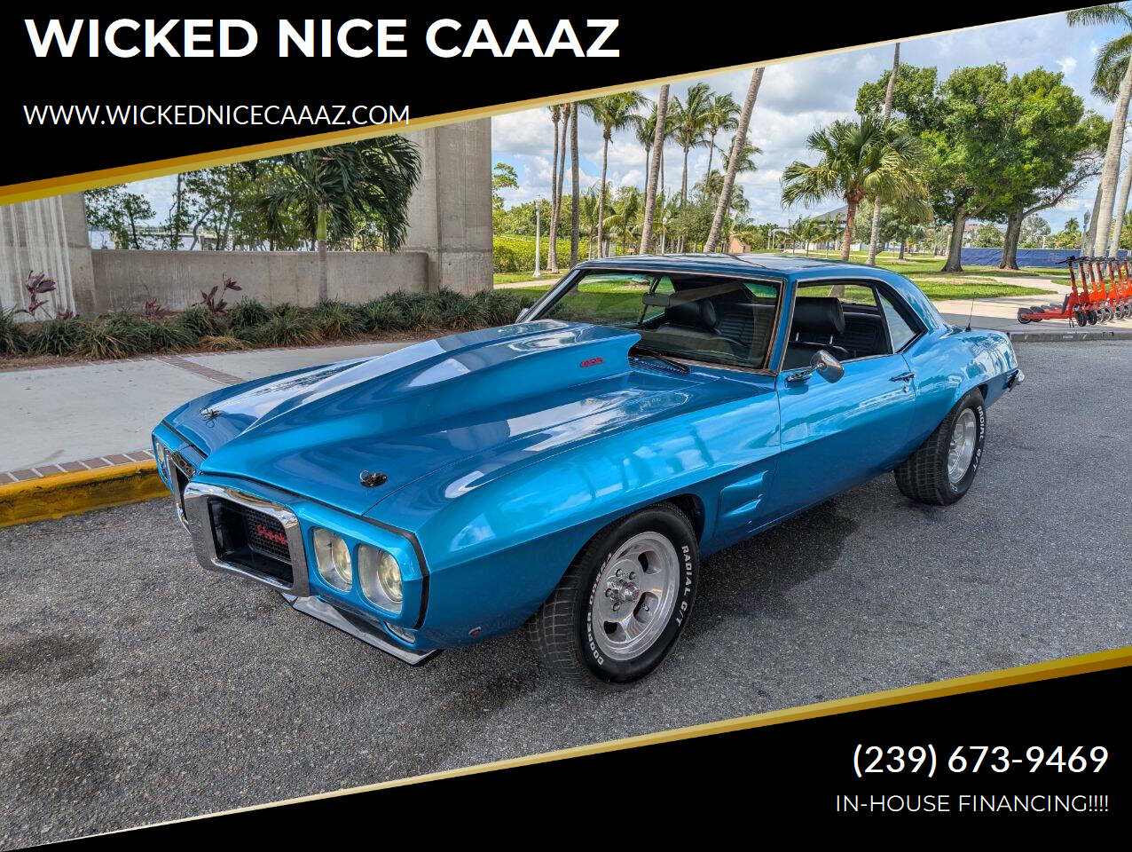 Pontiac-Firebird-1969-Blue-Black