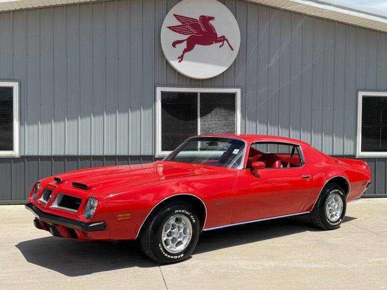 Pontiac-Firebird-1974-Red