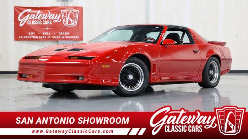 Pontiac-Firebird-1988-Red-Black