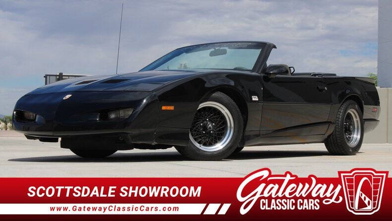 Pontiac-Firebird-1992-Black-Gray