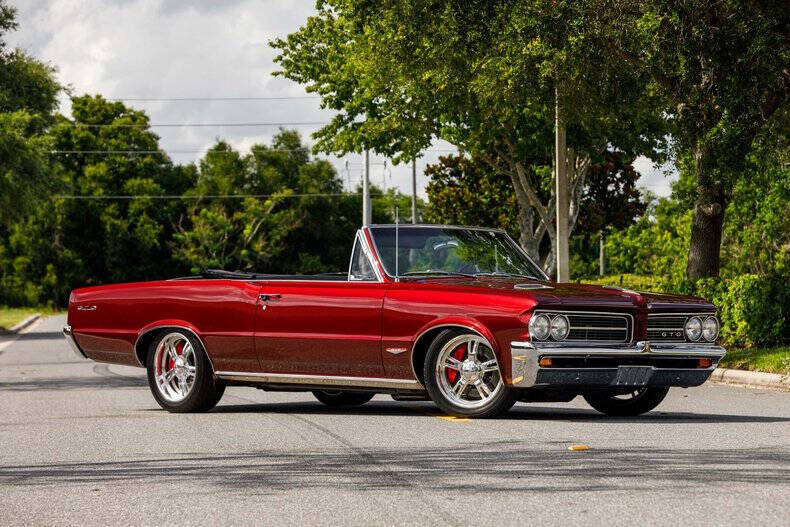 Pontiac-Gto-1964-Burgundy-Black