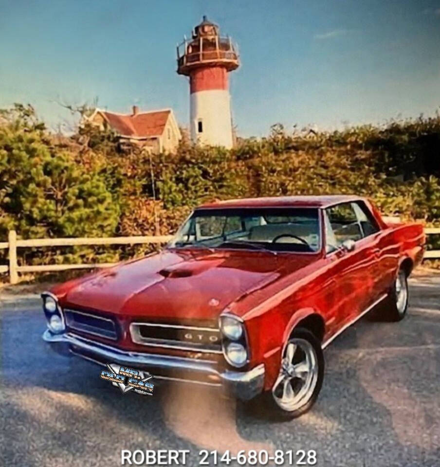 Pontiac-Gto-1965-Red-White