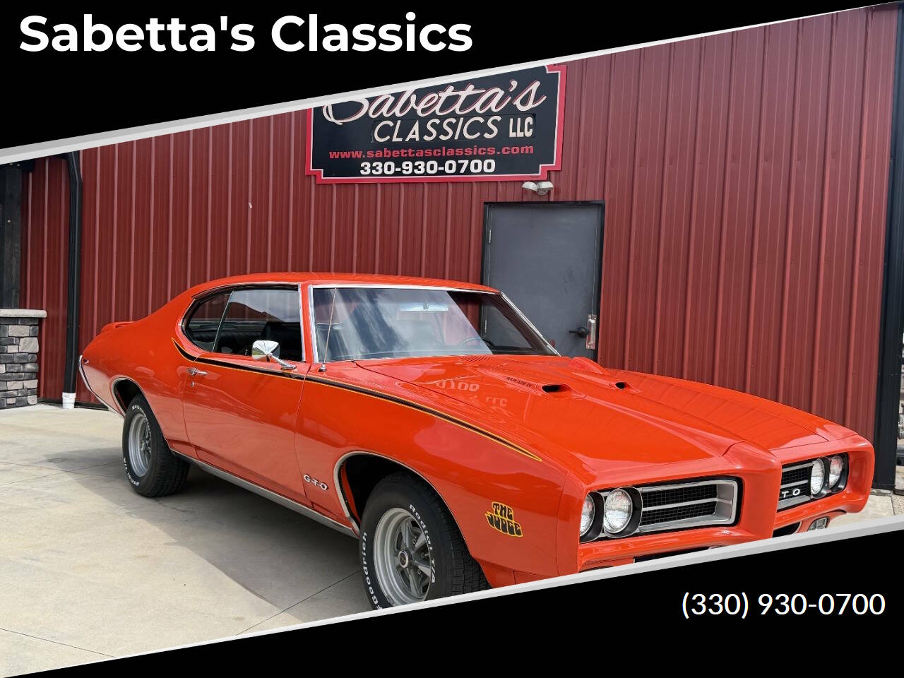 Pontiac-Gto-1969-Carousel-Red-Black