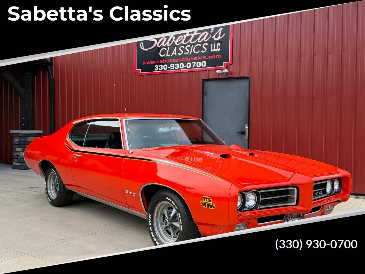 Pontiac-Gto-1969-Carousel-Red-Black