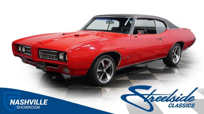 Pontiac-Gto-1969-Red-Black