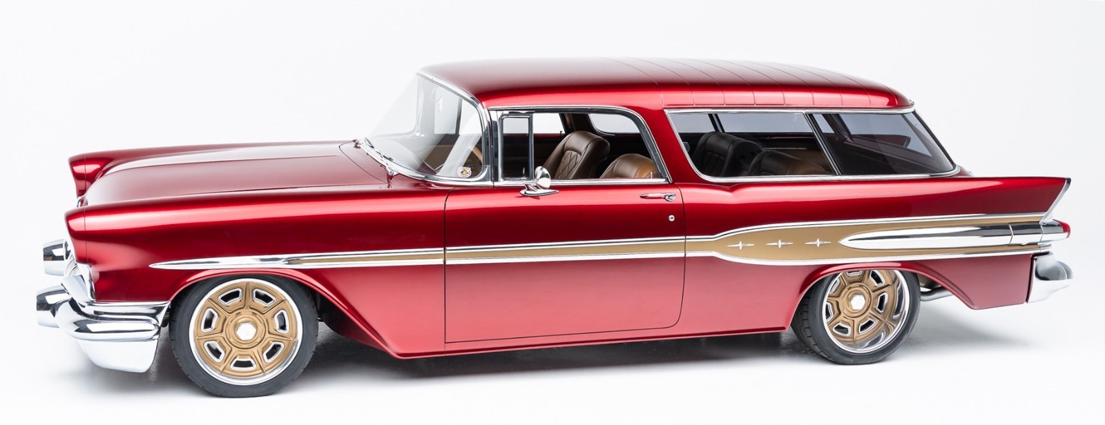 Pontiac-Star-Chief-Safari-Wagon-1957-Wagon-Gold