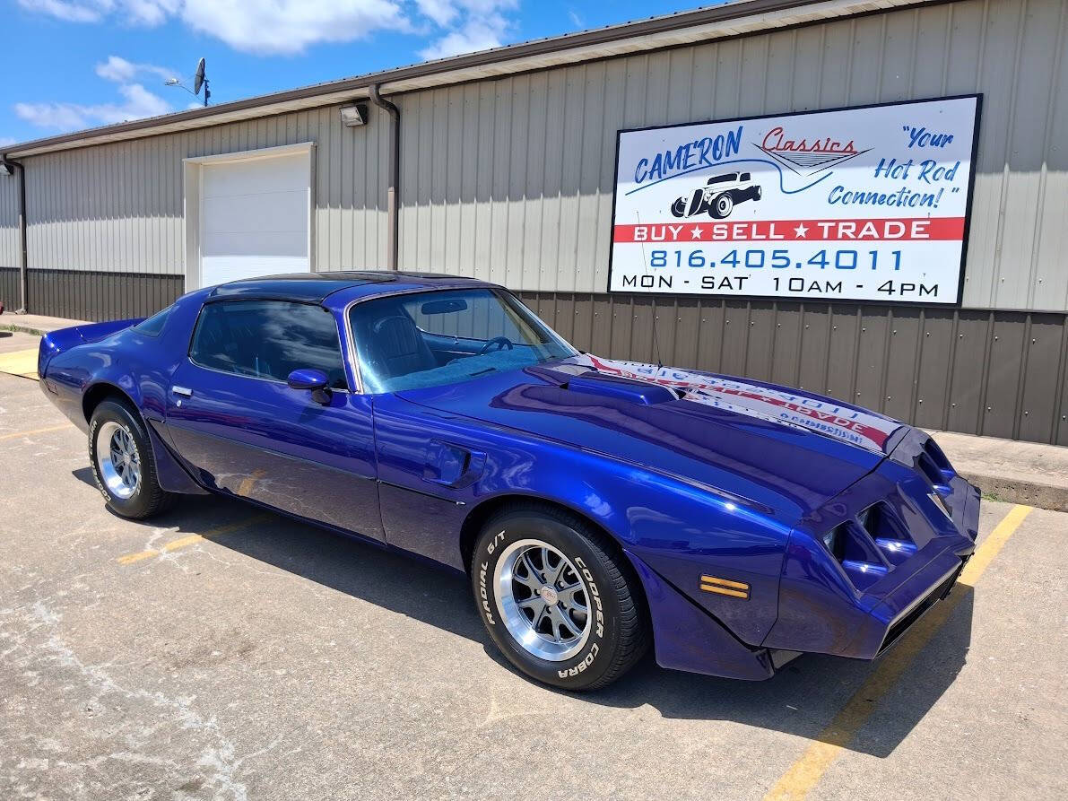 Pontiac-Trans-am-1980-Blue-Black