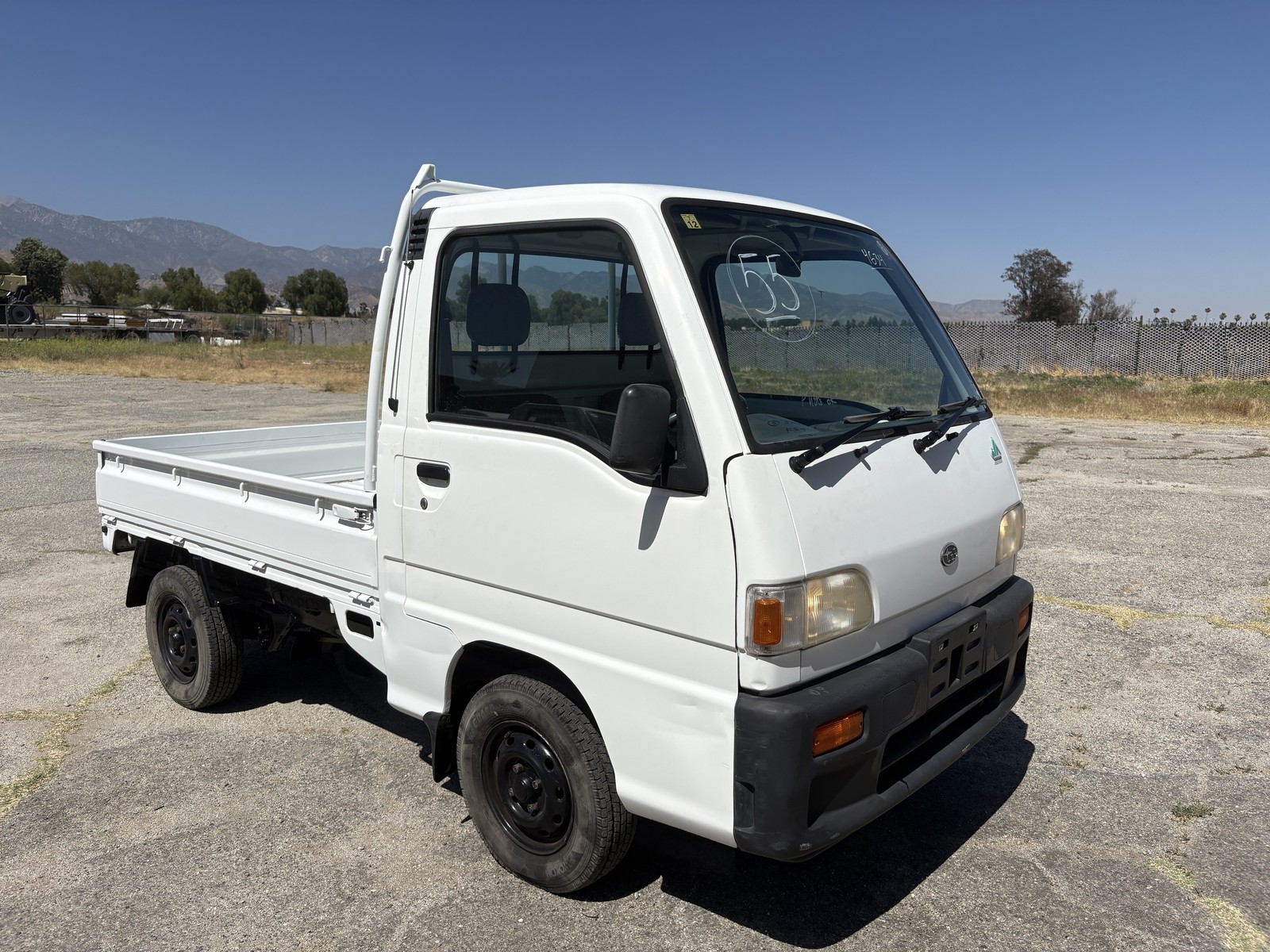 Subaru-SAMBAR-2WD-4WD-EL-Gear-5MT-1995-Truck-Grey