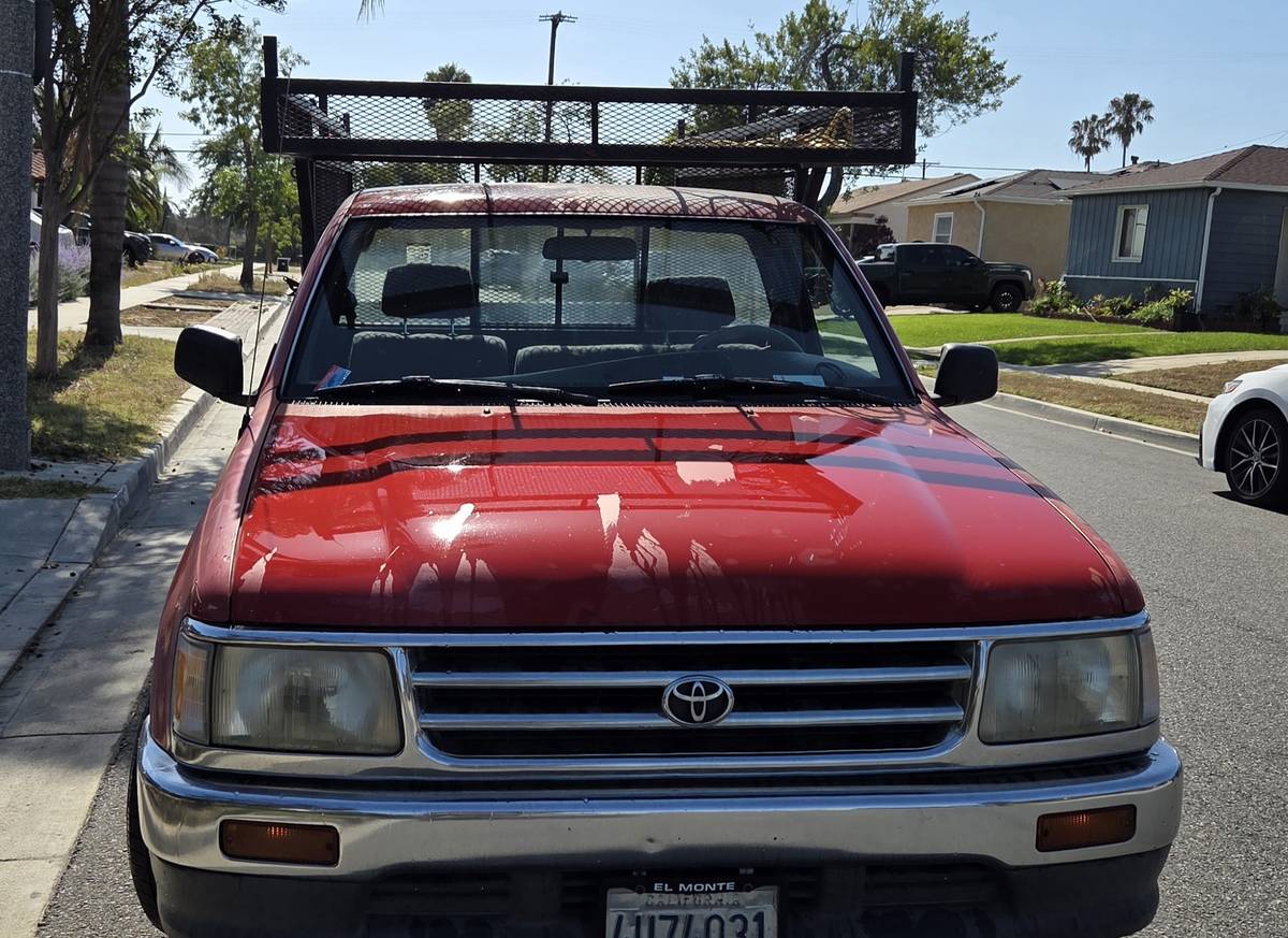 Toyota-T100-1993-red