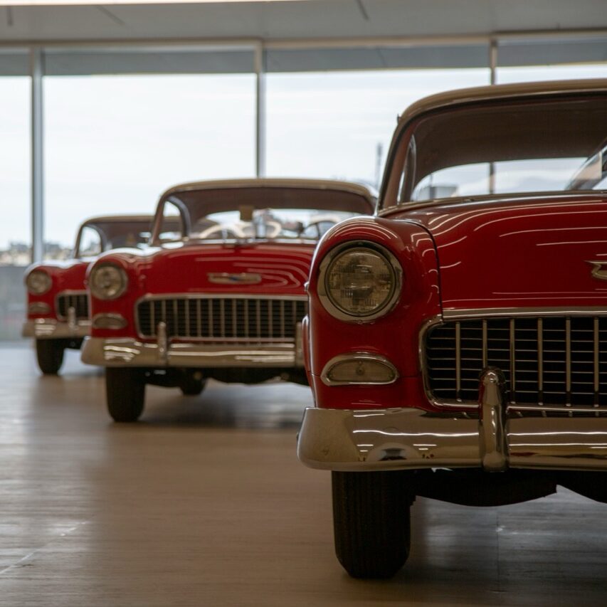 Bel Air 55 rouge