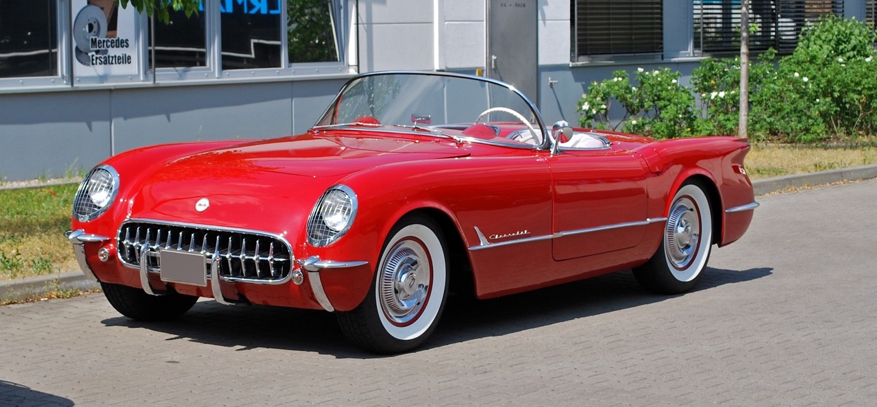Corvette C1 rouge