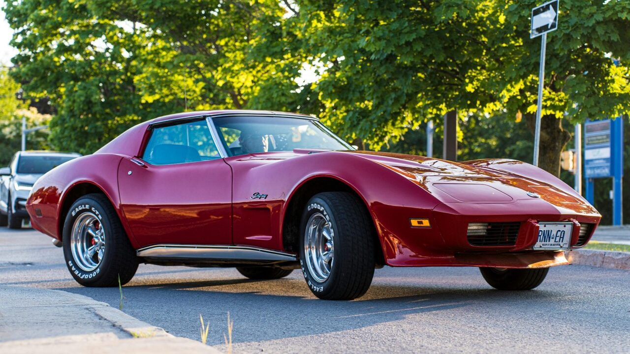 Corvette C3 rouge