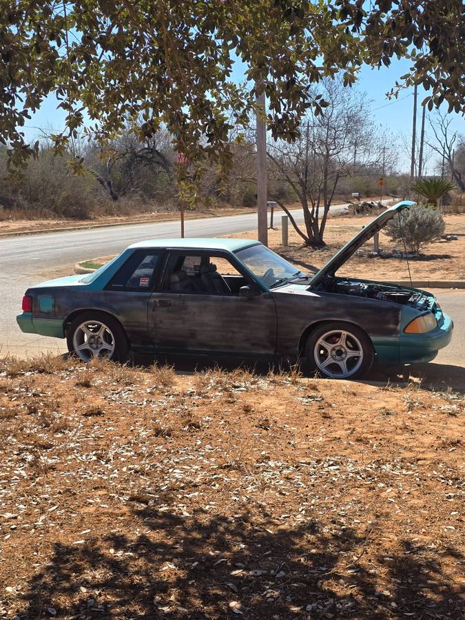93-ford-mustang-1993-green