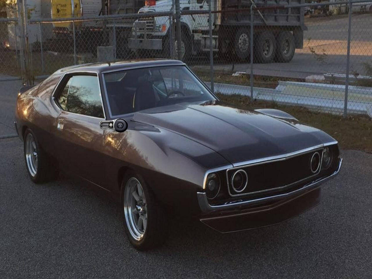 Amc-Javelin-1974-Brown-Black