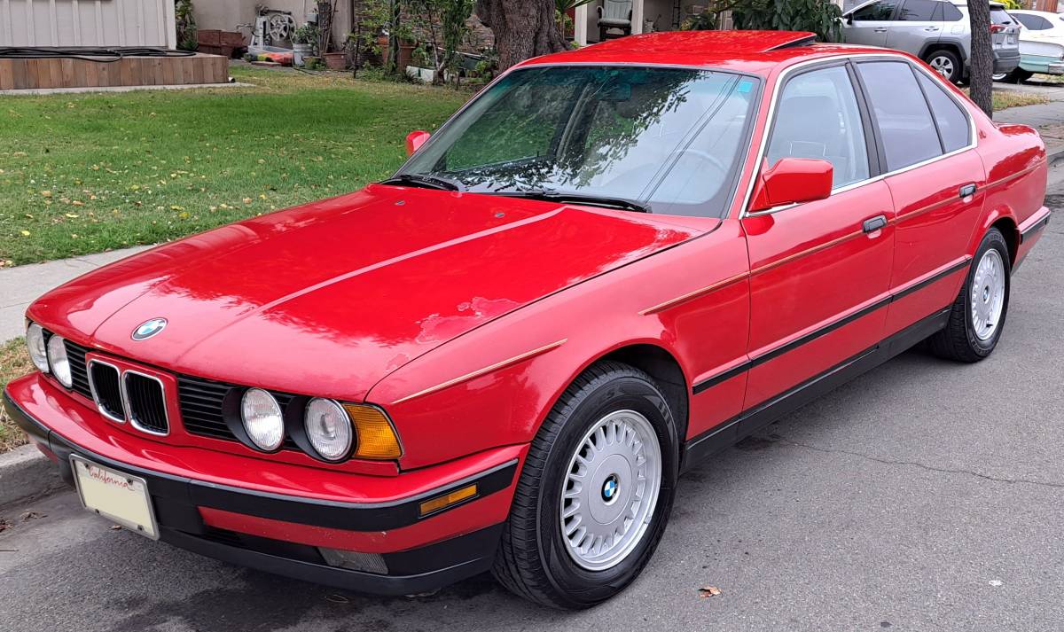 Bmw-535i-1989-red