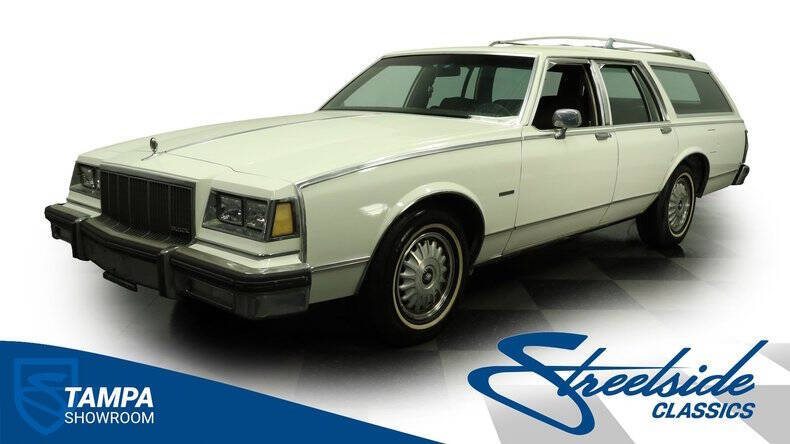 Buick-Electra-1983-White-Brown
