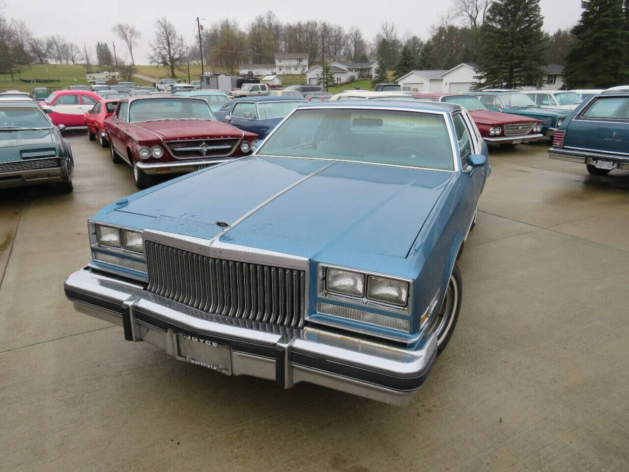 Buick-Riviera-1978-Blue-Blue