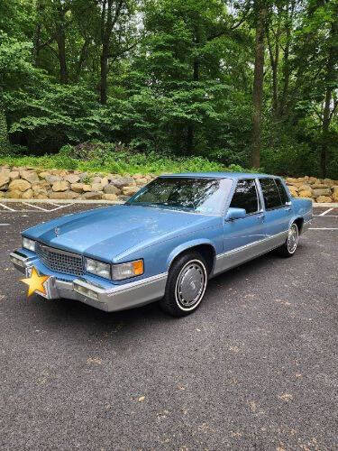 Cadillac-Deville-1990-Blue