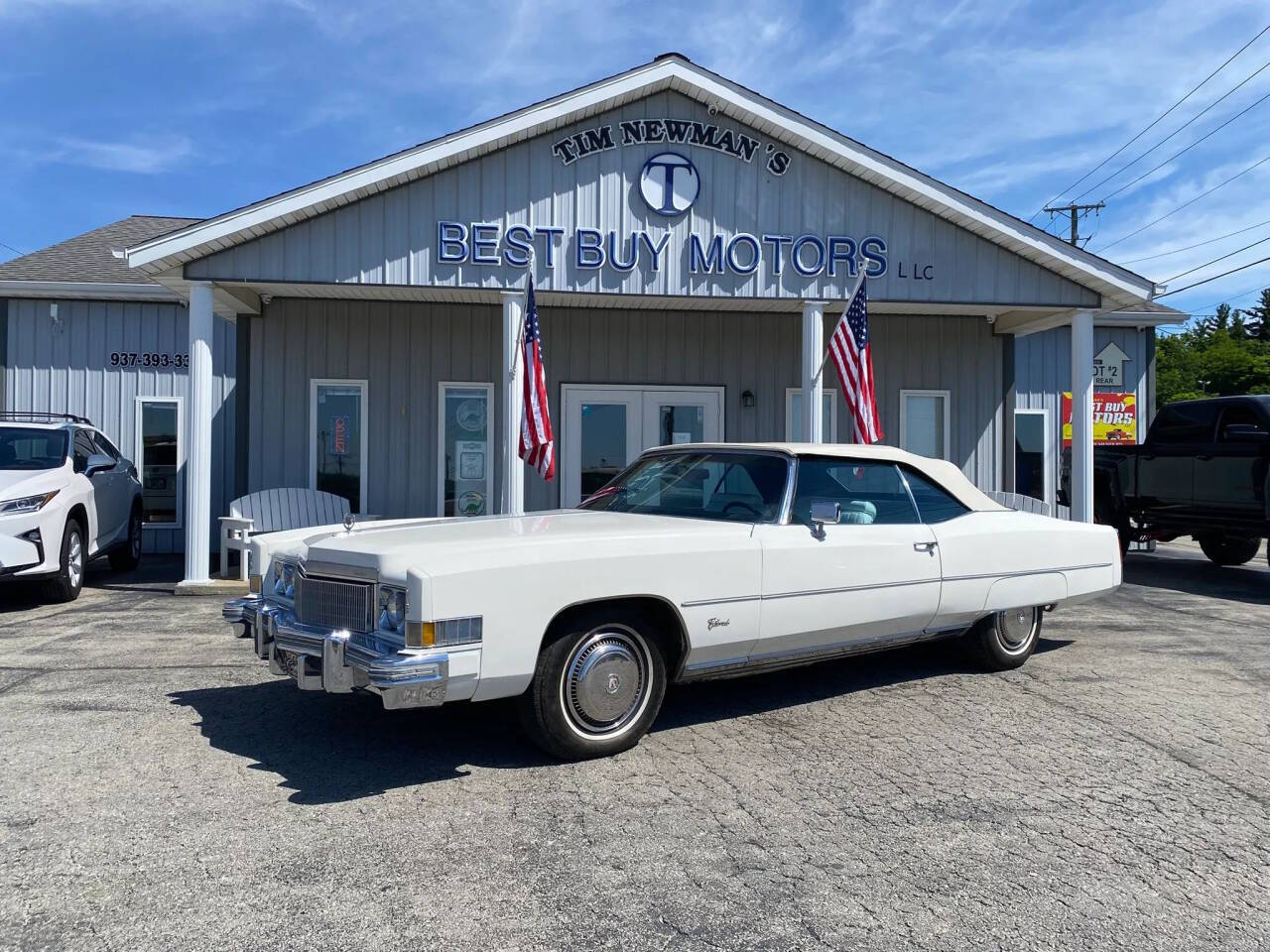 Cadillac-Eldorado-1974-White-White