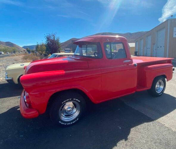 Chevrolet-150-1958-Red-Tan