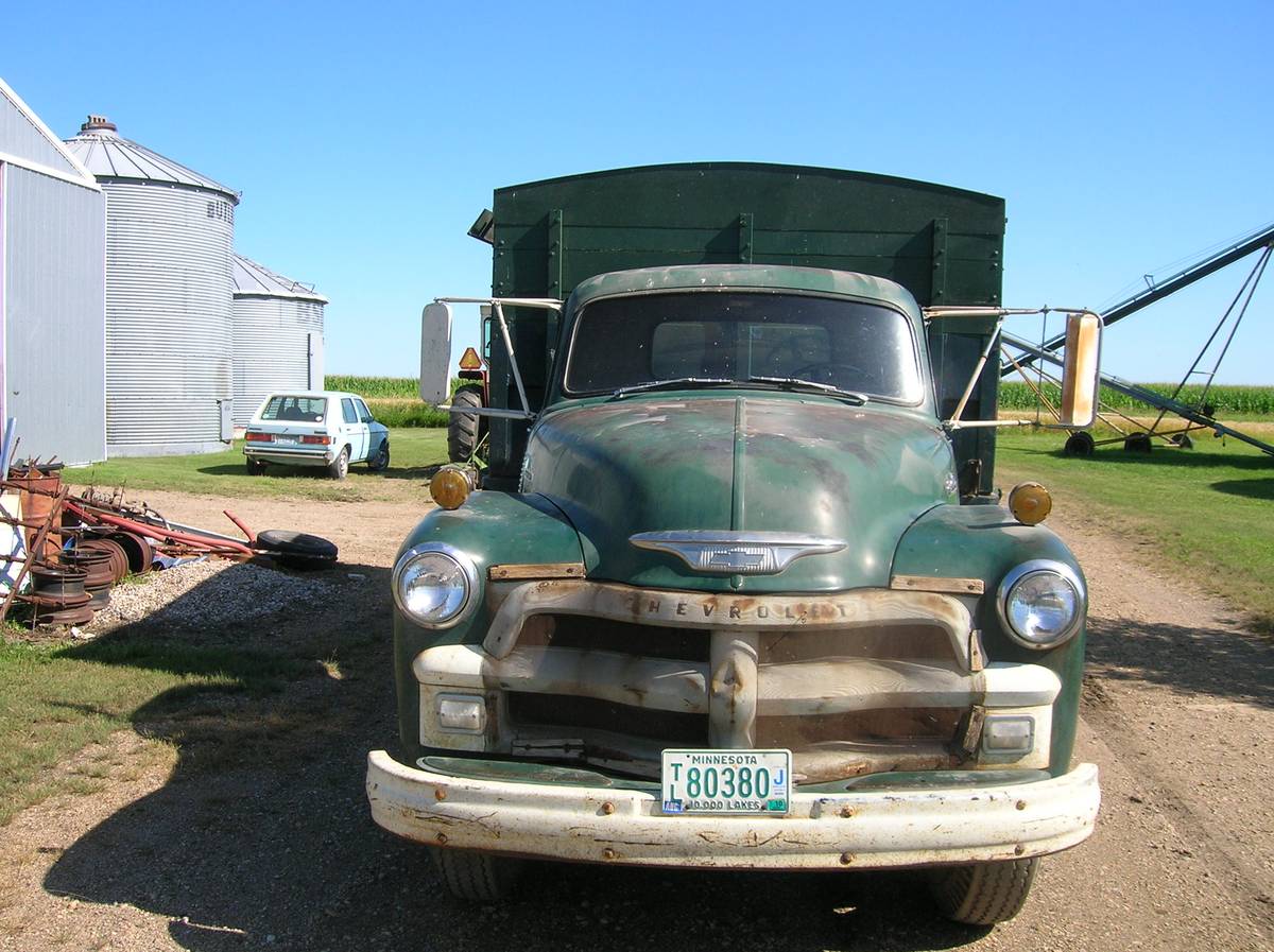 Chevrolet-1955-green