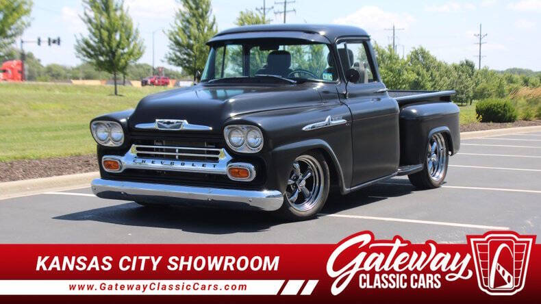Chevrolet-Apache-1958-Black-Black