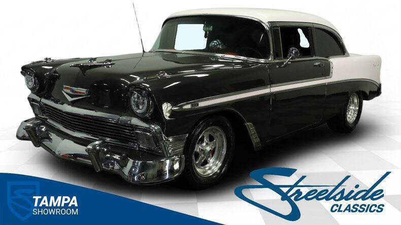 Chevrolet-Bel-air-1956-Black-Black