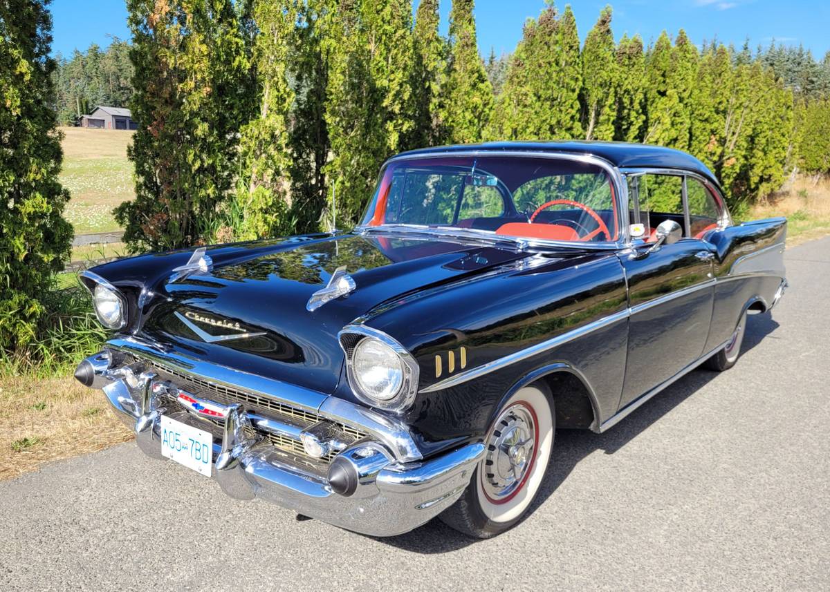 Chevrolet-Bel-air-1957-black