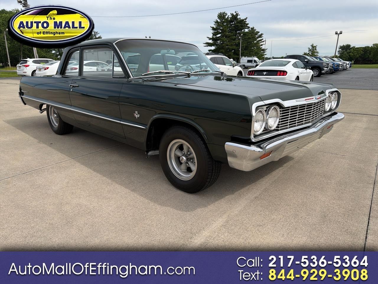 Chevrolet-Biscayne-1964-American-Muscle-Car-Tan