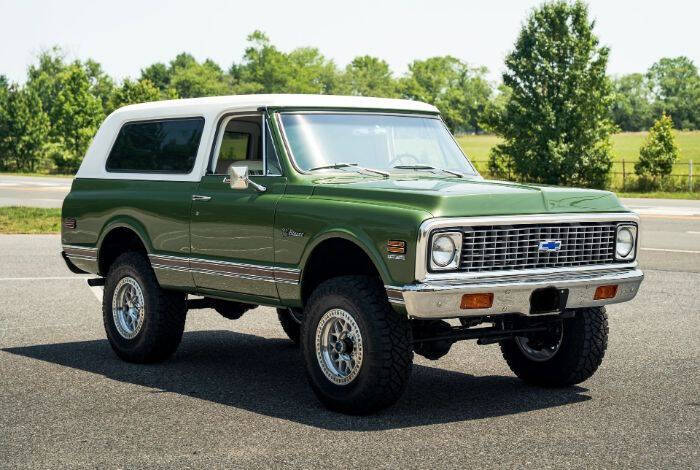 Chevrolet-Blazer-1972-GreenWhite-Top