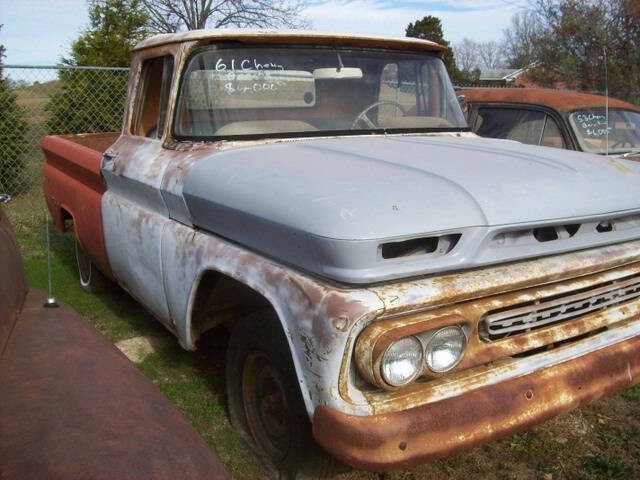 Chevrolet-C-10-1961-Pickup-Truck-Gray