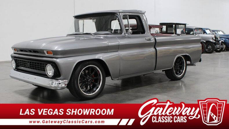 Chevrolet-C10-1963-Gray-Black