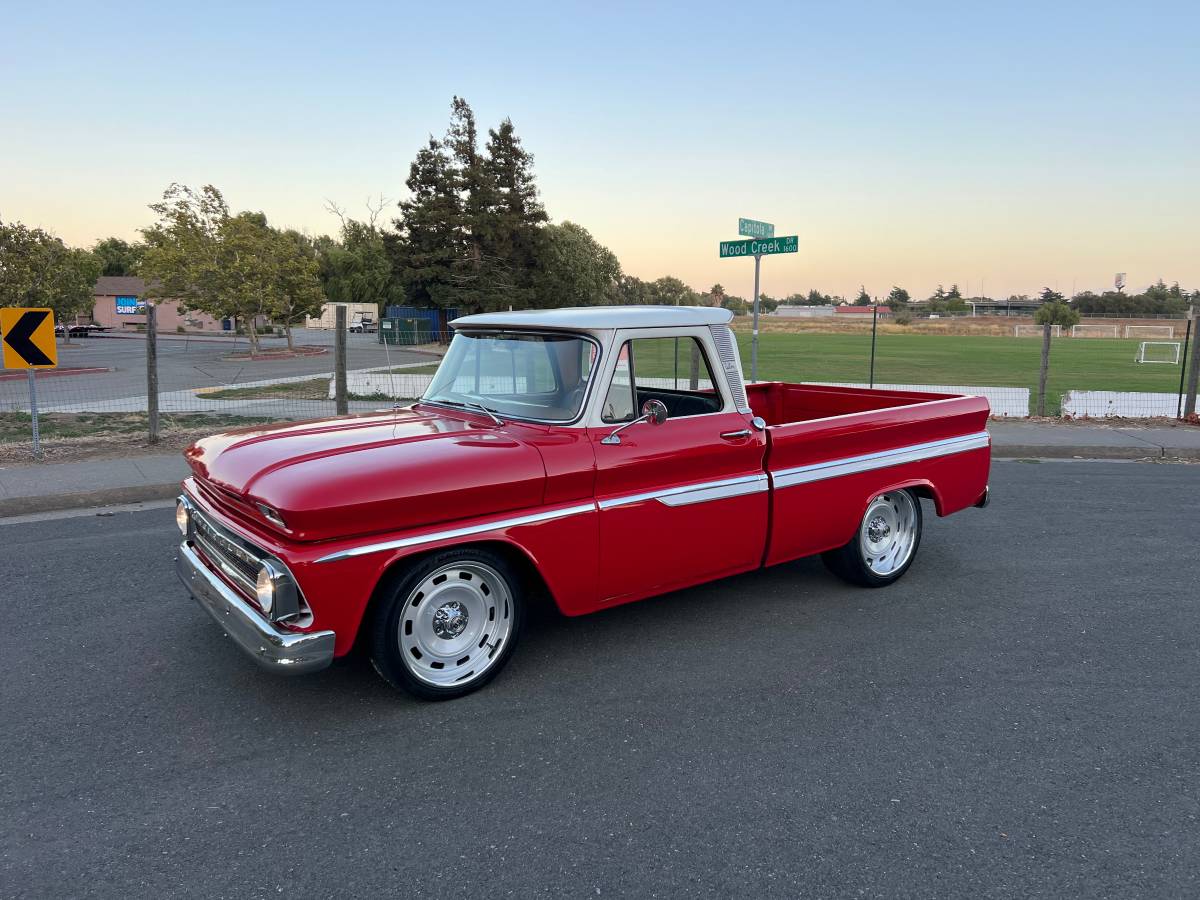 Chevrolet-C10-1964-red