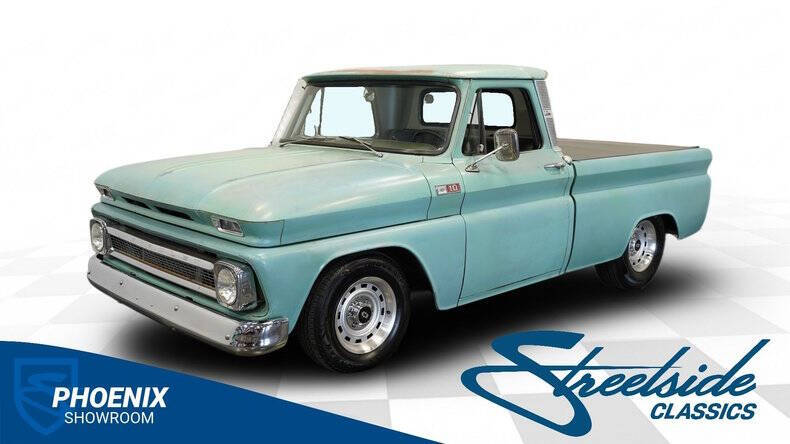 Chevrolet-C10-1965-Blue-Black