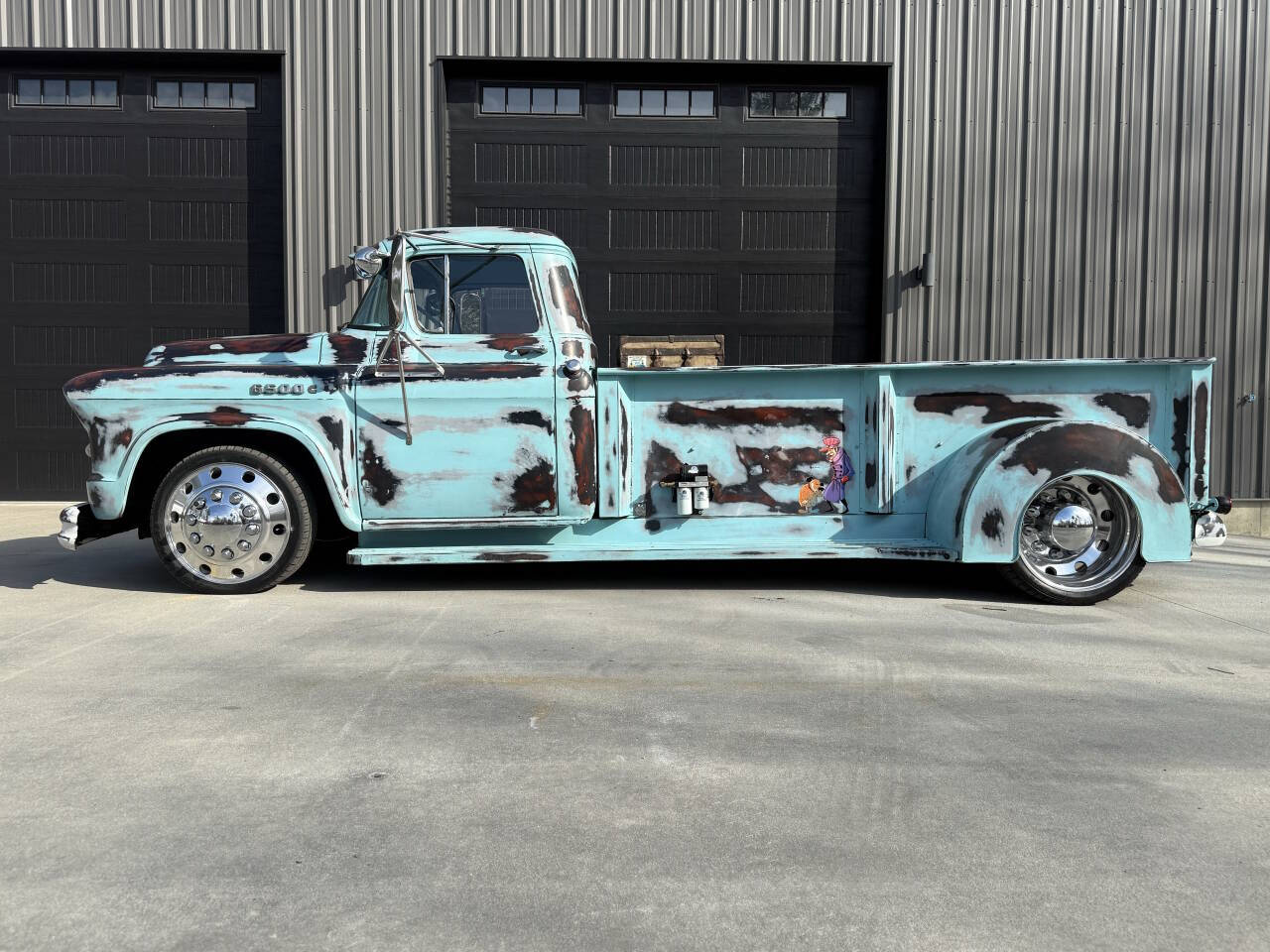 Chevrolet-C6500-1957-Blue-Black