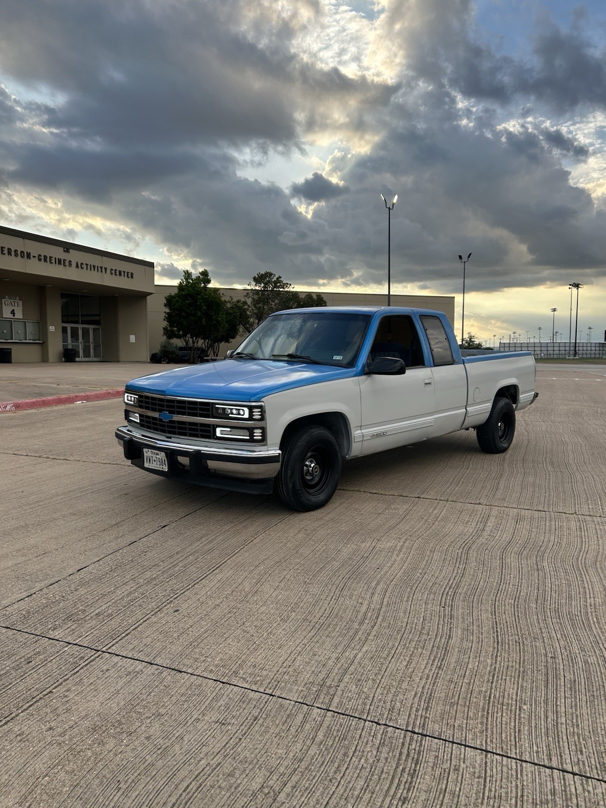 Chevrolet-CK-Pickup-1500-1990-Extended-Cab-Pickup-Blue