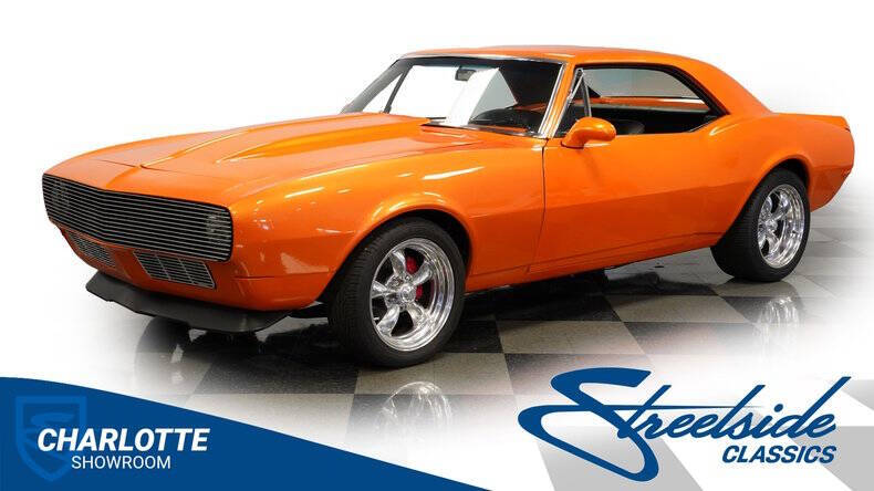 Chevrolet-Camaro-1967-Orange-Pearl-Black