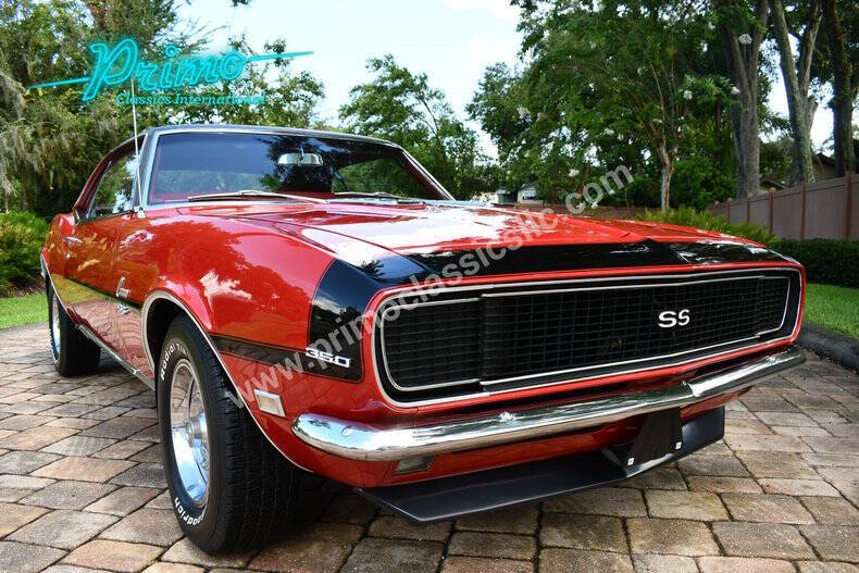 Chevrolet-Camaro-1968-Red-Black