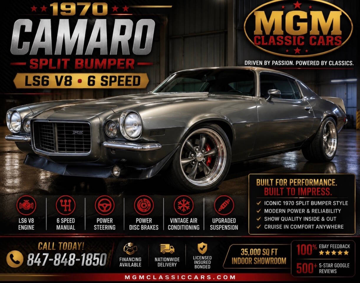 Chevrolet-Camaro-1971-Silver-Black