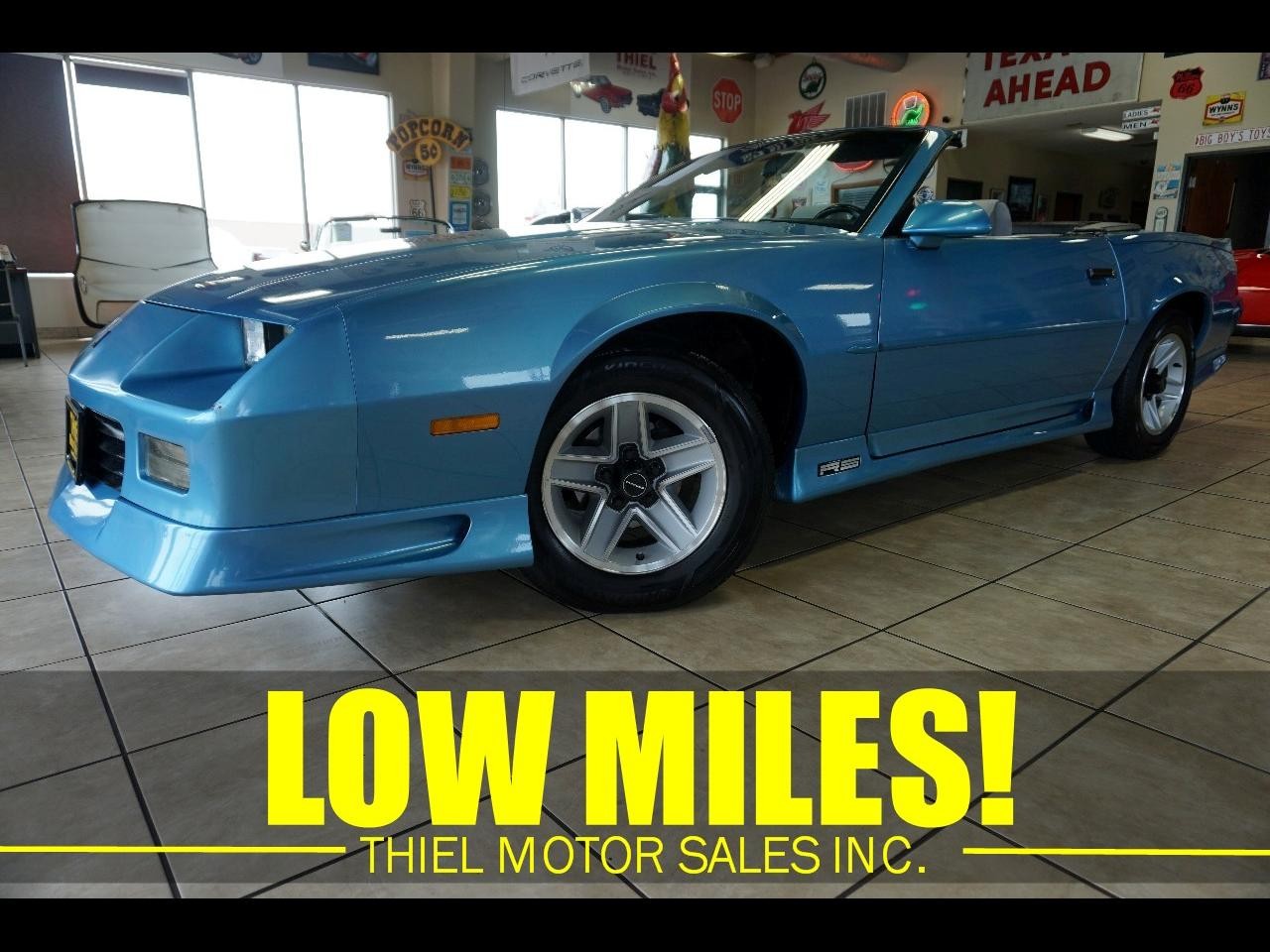 Chevrolet-Camaro-1991-Convertible-Gray