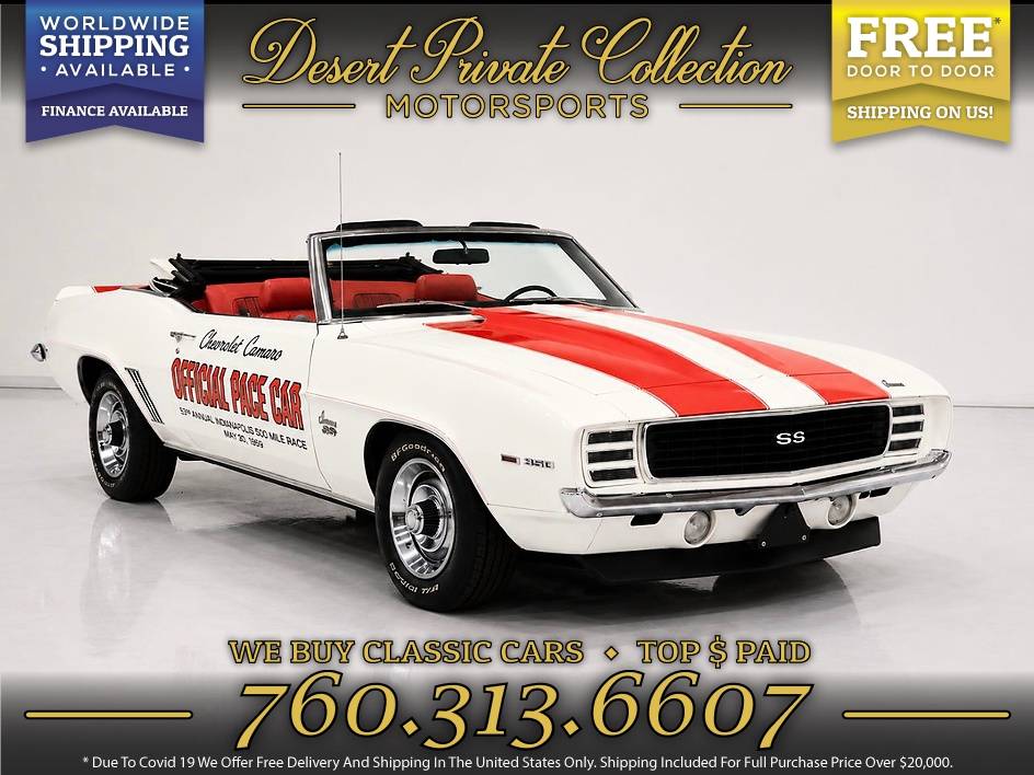 Chevrolet-Camaro-pace-car-ss-1969