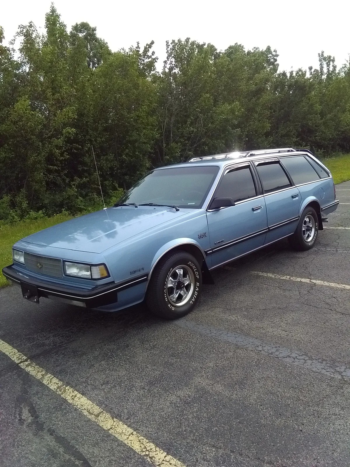 Chevrolet-Celebrity-1990-Blue-Blue