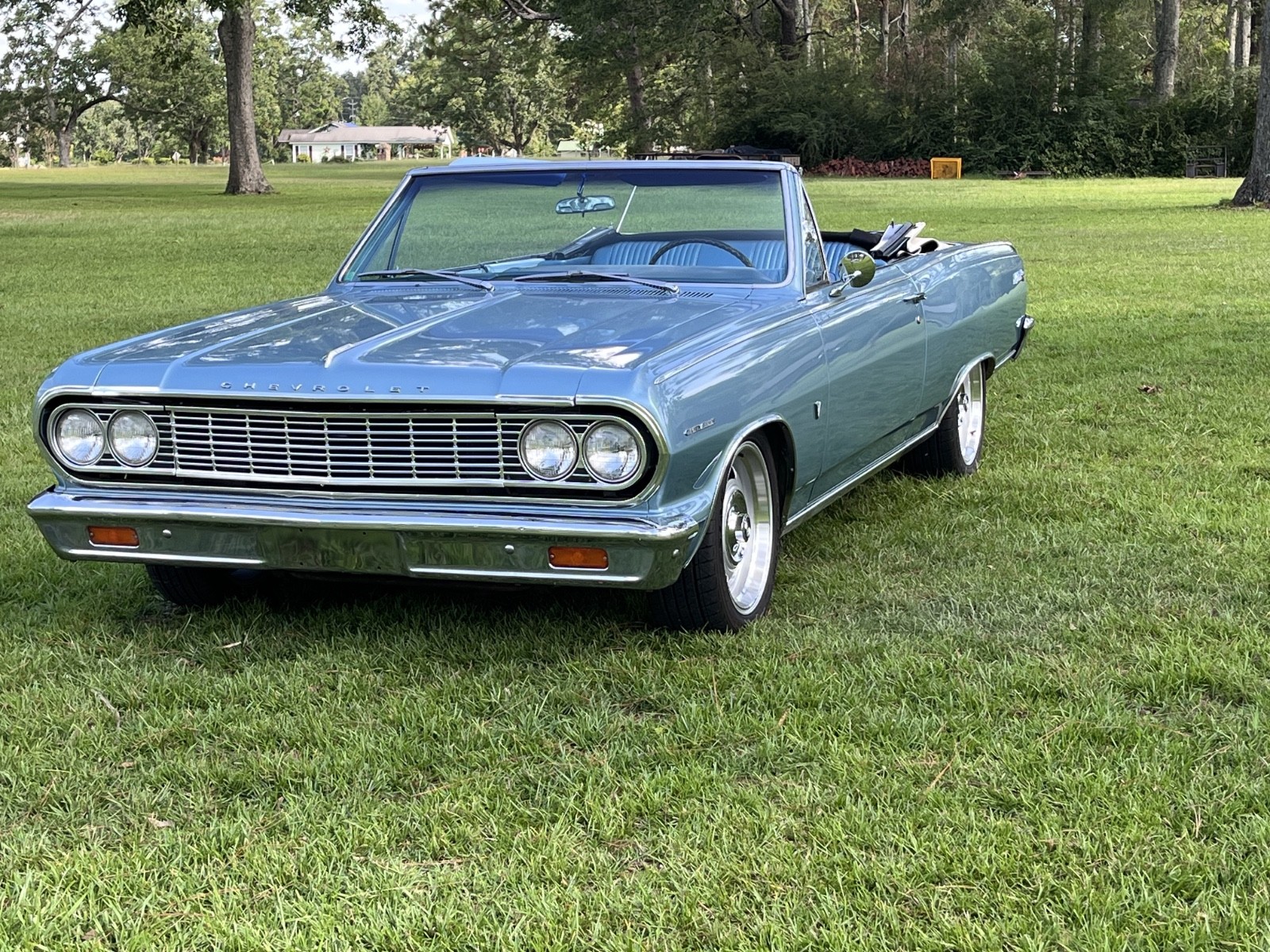 Chevrolet-Chevelle-1964-Convertible-Blue
