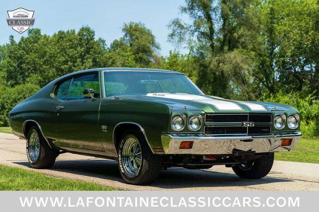 Chevrolet-Chevelle-1970-Green-Black